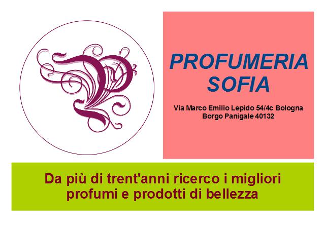 PROFUMERIA SOFIA 
Via Marco Emilio Lepido 54/4c Bologna Borgo Panigale 40132