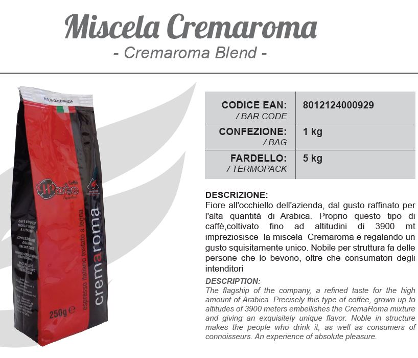 Caffè Horeca - Miscela CremaRoma 1kg