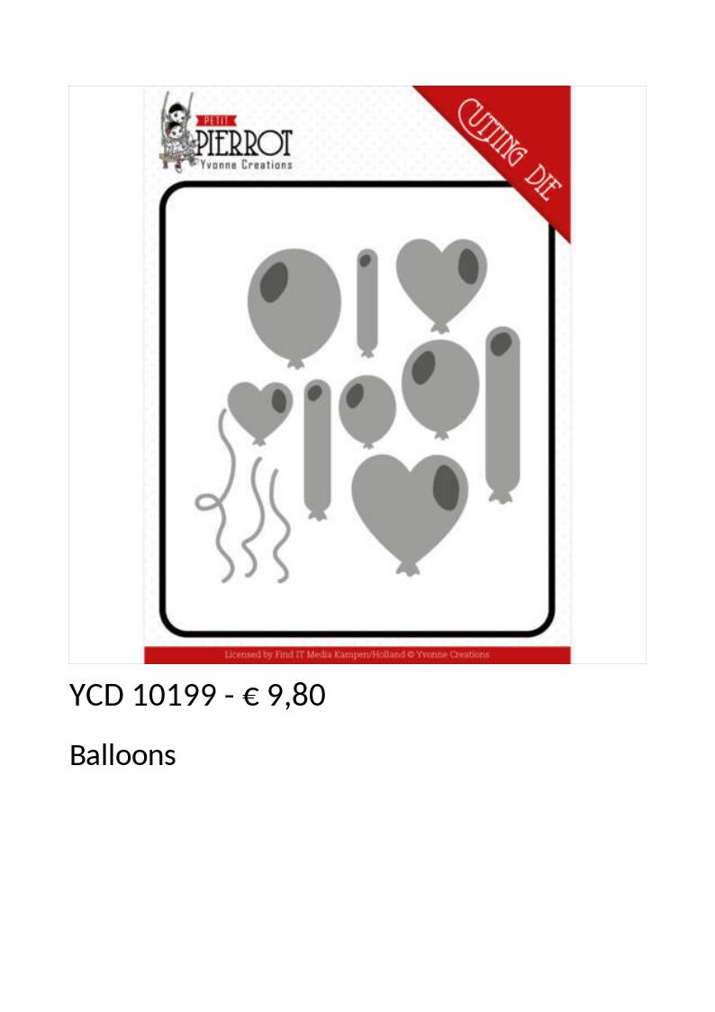 Fustella Balloons: YCD10199