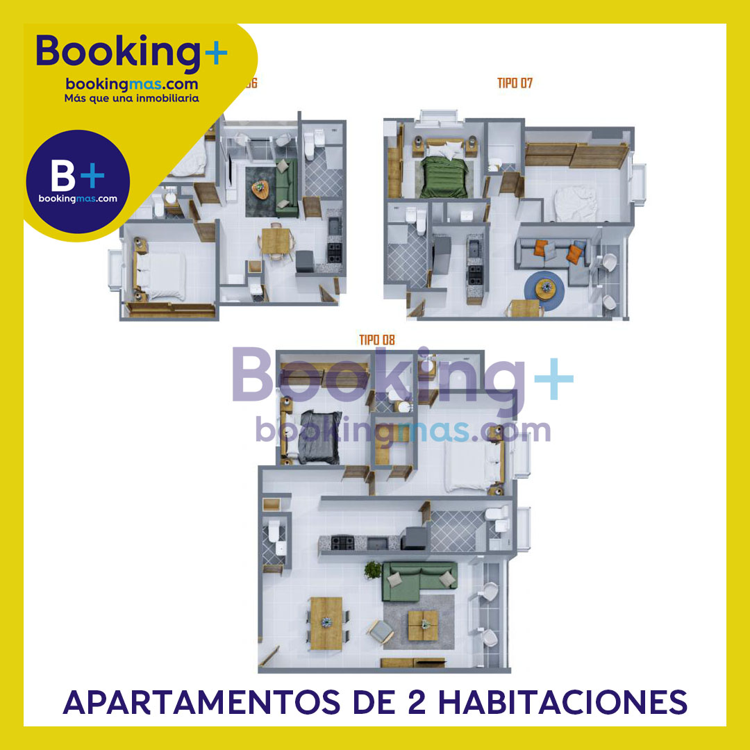 BMI 408 Apartamento en Venta, Nivel 4 Jana Massiel I - Bella Vista - Santo Domingo - RD
