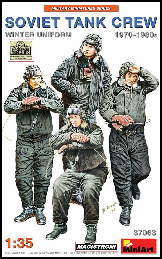 SOVIET TANK CREW Winter Uniform 70-80s