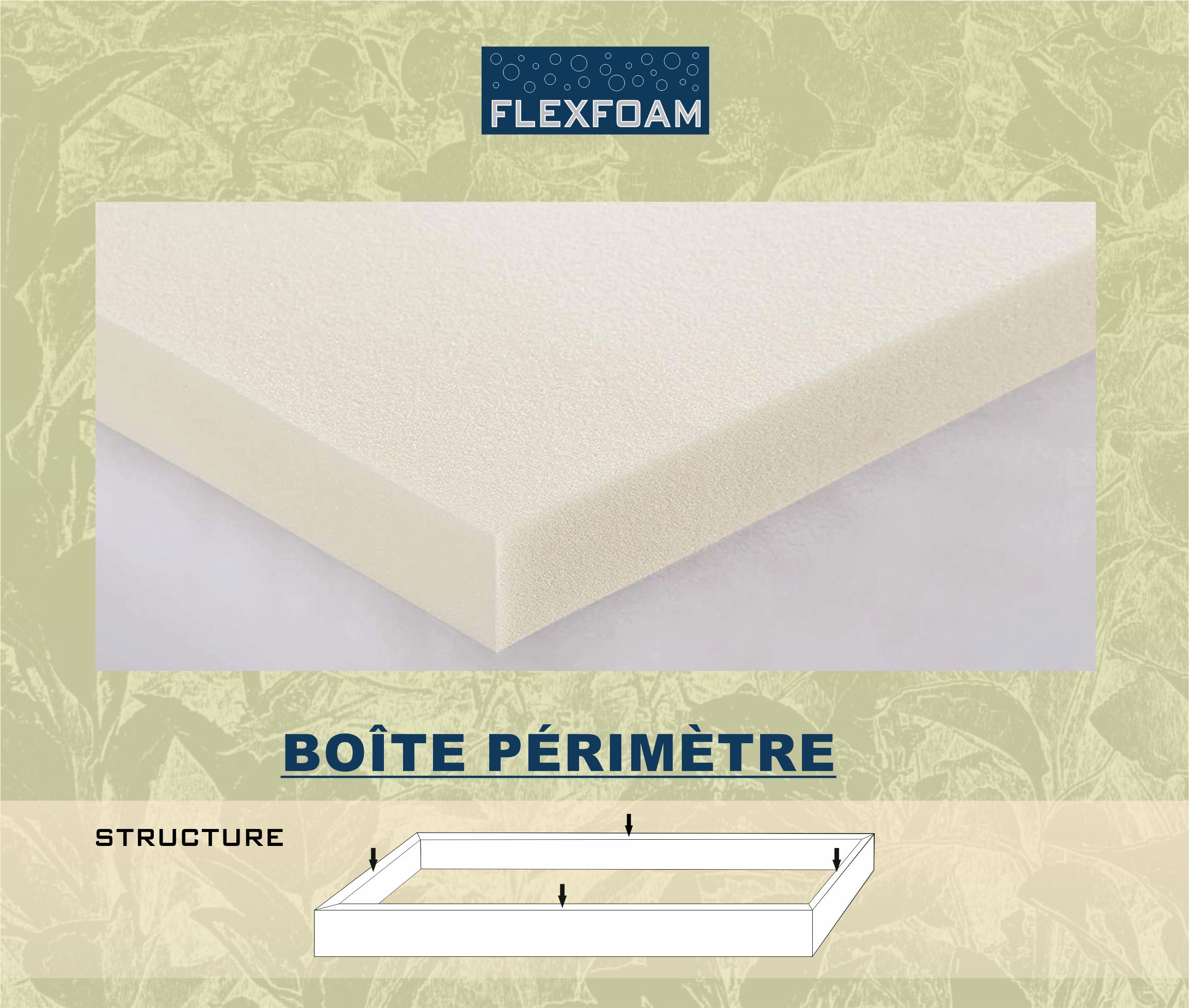 Matelas PUCCINI h. 21 - ressorts orthopédiques BONNEL 600 avec laine italienne et coton