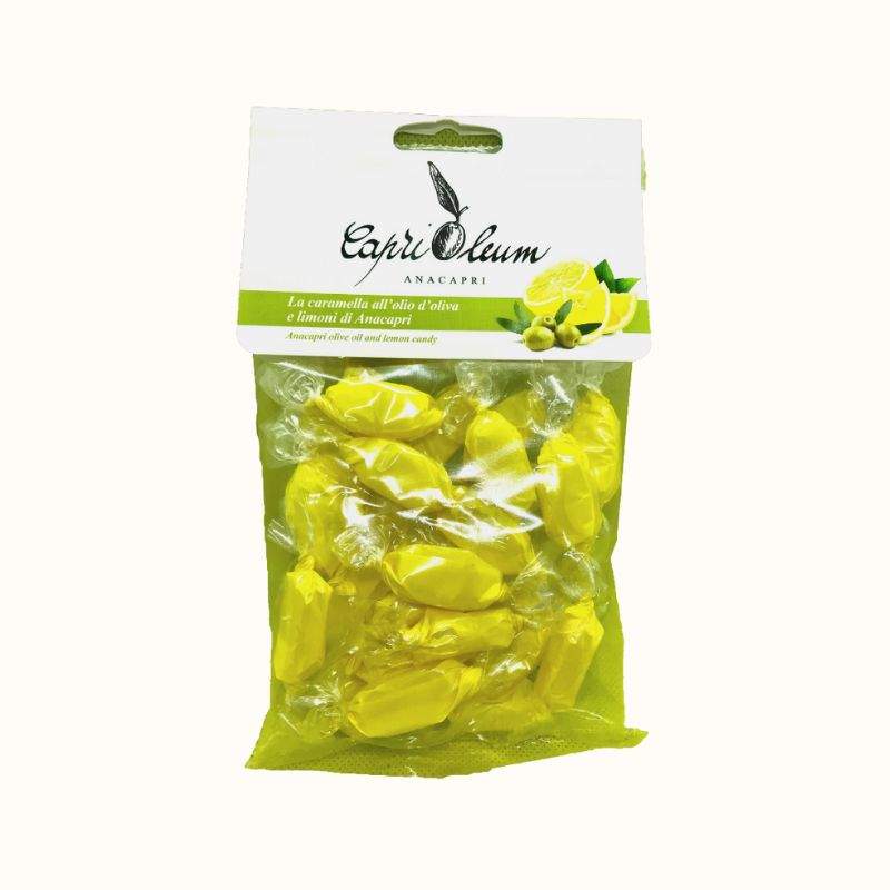 Candies with olive oil and lemons