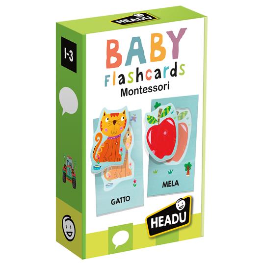 HEADU BABY FLASHCARDS. MONTESSORI