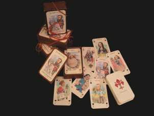 caricatures,famous,florence,playing,cards,collectable
