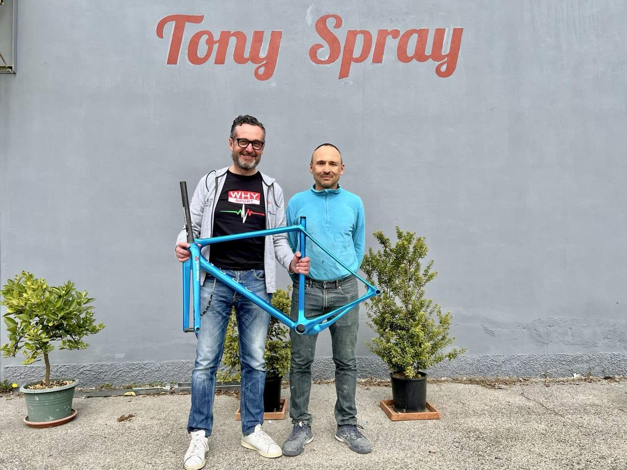 "Tony  Spray" - L'artigiano/artista dei colori e delle emozioni