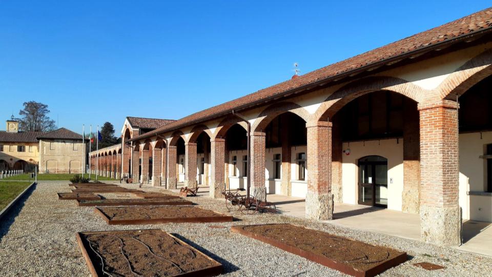 ristrutturata a nuovo è oggi sede del museo Salterio a Zibido San Giacomo