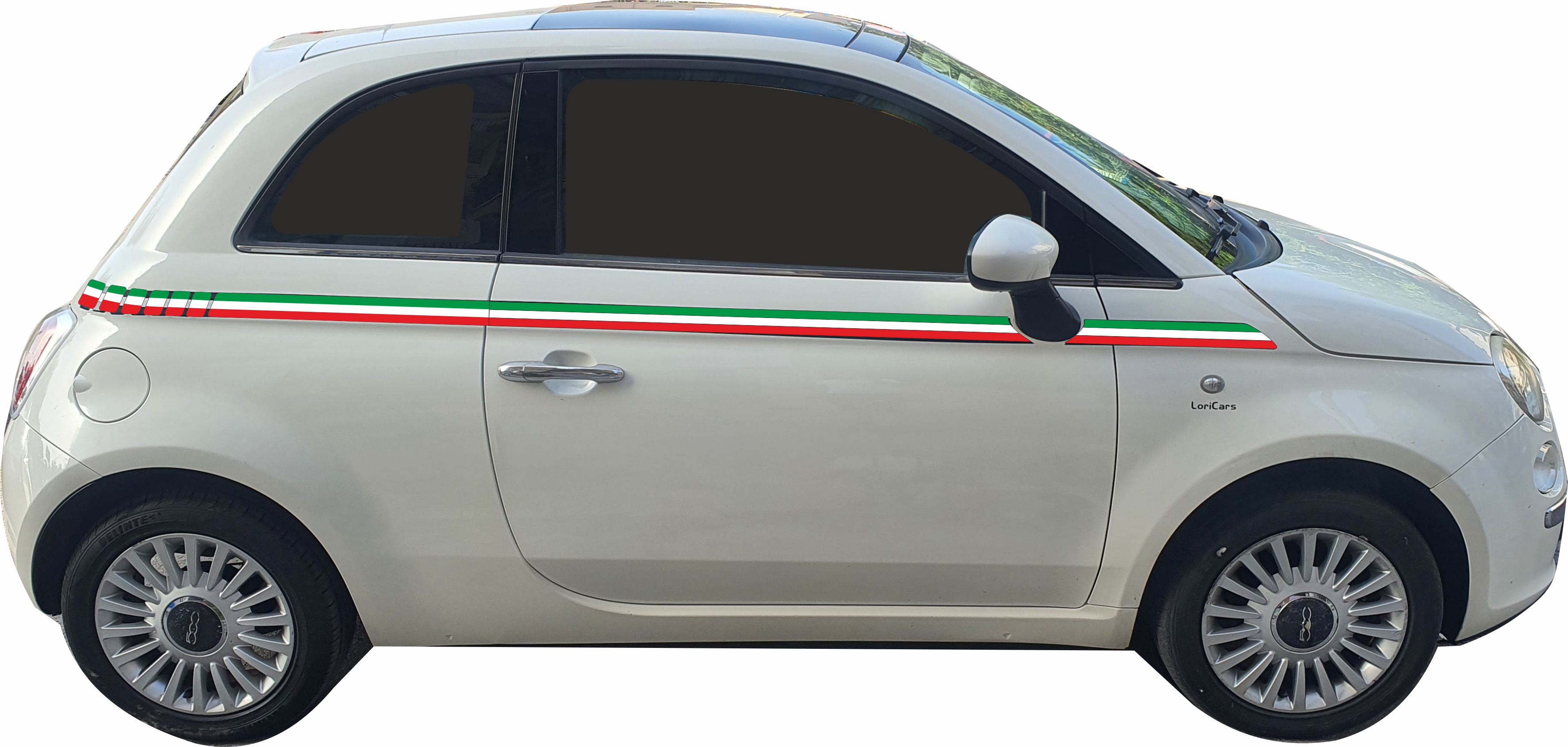 FASCE FIAT 500 TRICOLORE DX e SX