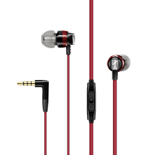 Sennheiser CX 300s Microcuffia Microfonica Tipo Ear Canal con Comandi Remoti Universali, Rosso