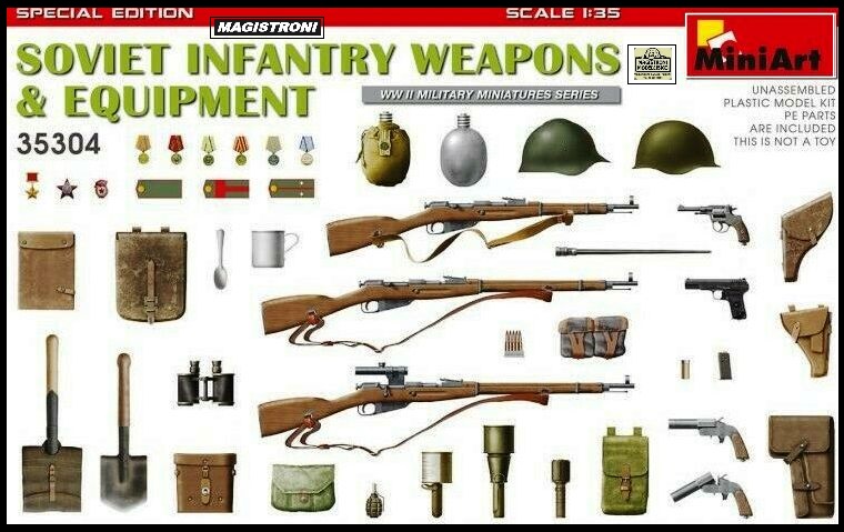 WWI SOVIET INFANTRY WEAPONS & EQUIPMENT