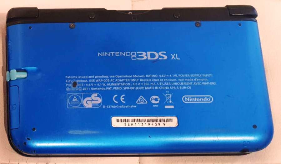 Nintendo 3ds XL BLU INCLUSI Giochi 3DS DS