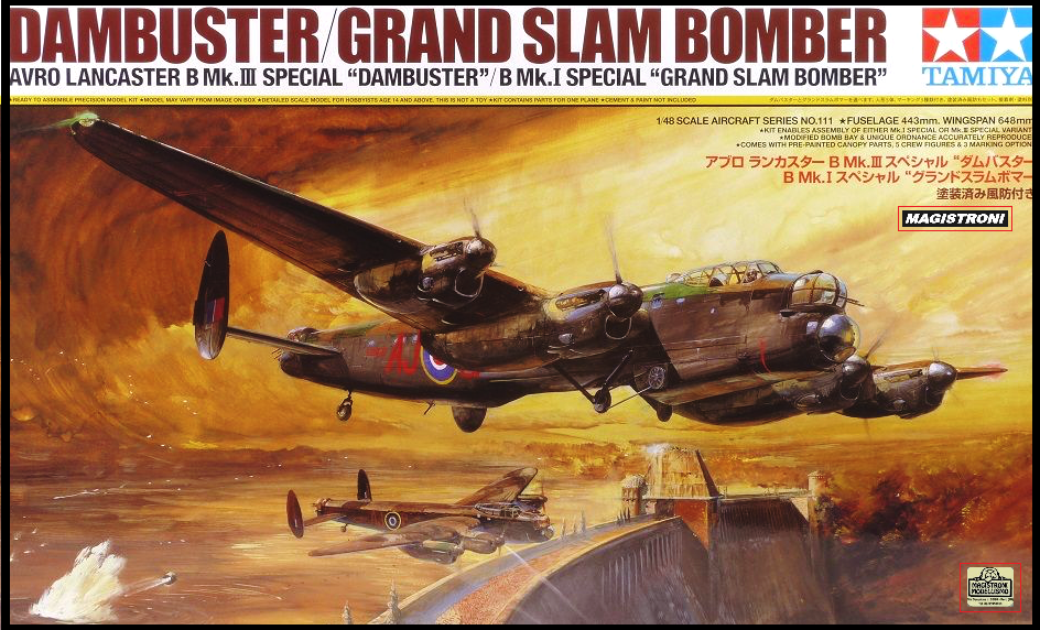 AVRO LANCASTER DAMBUSTER/GRAN SLAM BOMBER