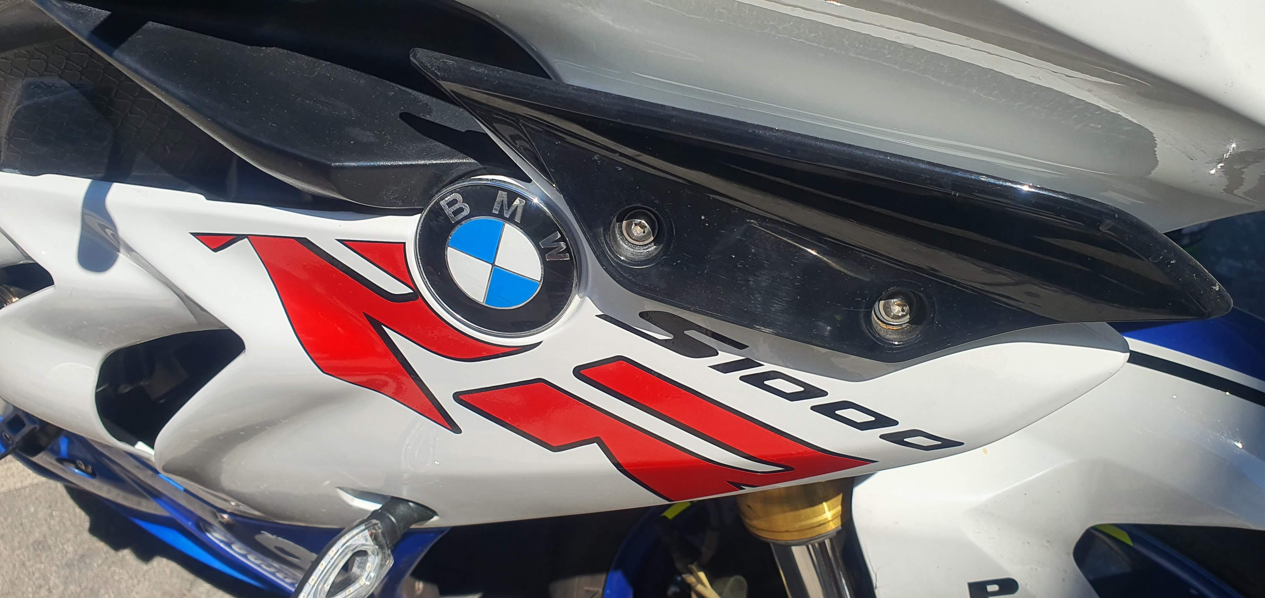 ADESIVI SCRITTA RR BMW S1000 DEL 2011