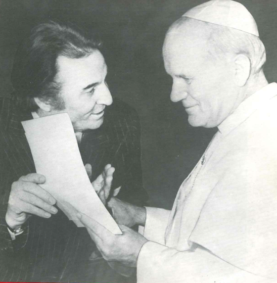 Cesare Benedetti - Bené con Giovanni Paolo III