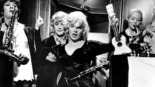 Marylin, A qualcuno piace caldo, recensione, TvZone, Some Like it Hot, Billy Wilder, Tony Curtis, Jack Lemmon,