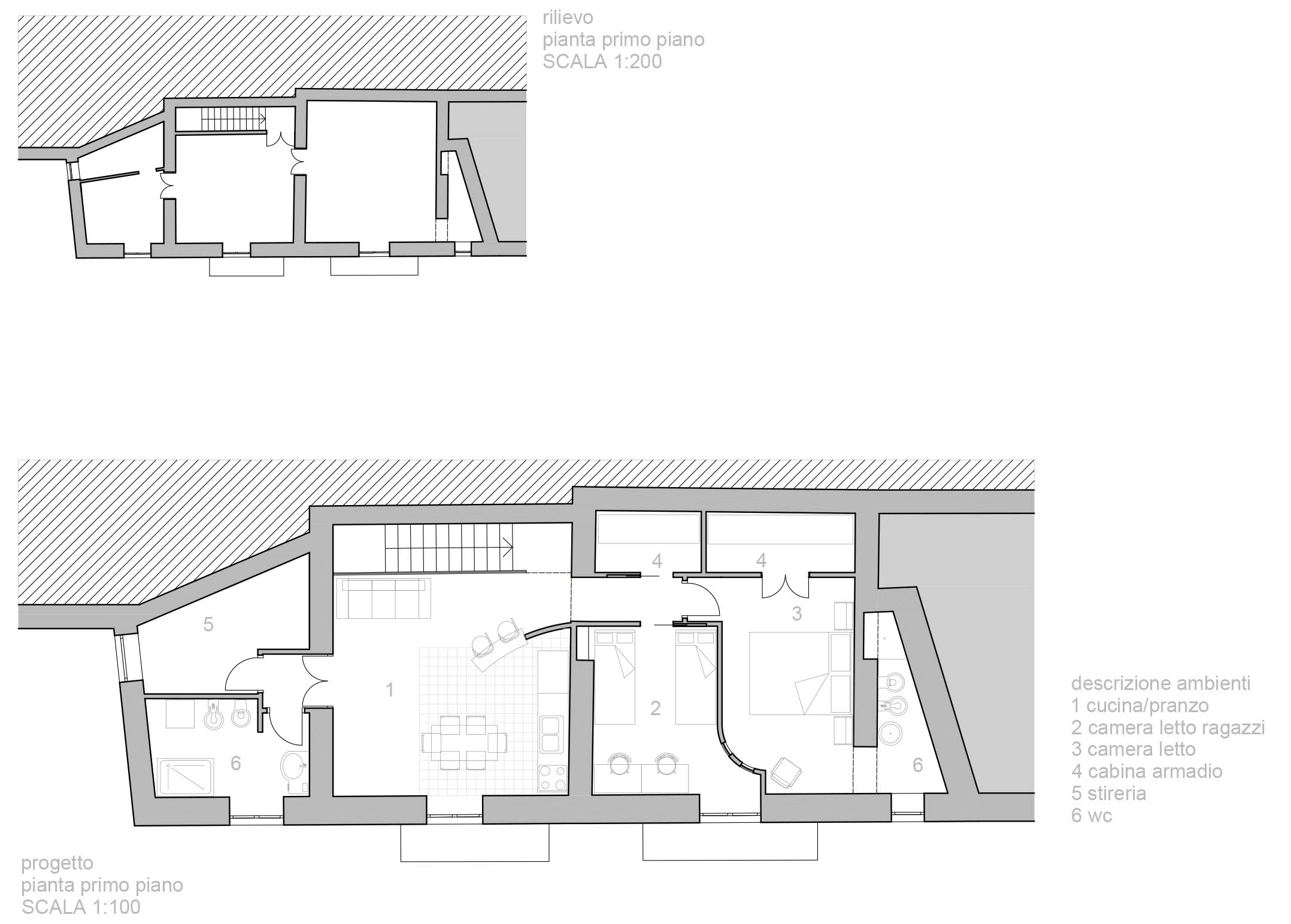 Sebastiano Fazzi Atelier di Architettura - casa IACE | ristrutturazione nel centro storico di Enna