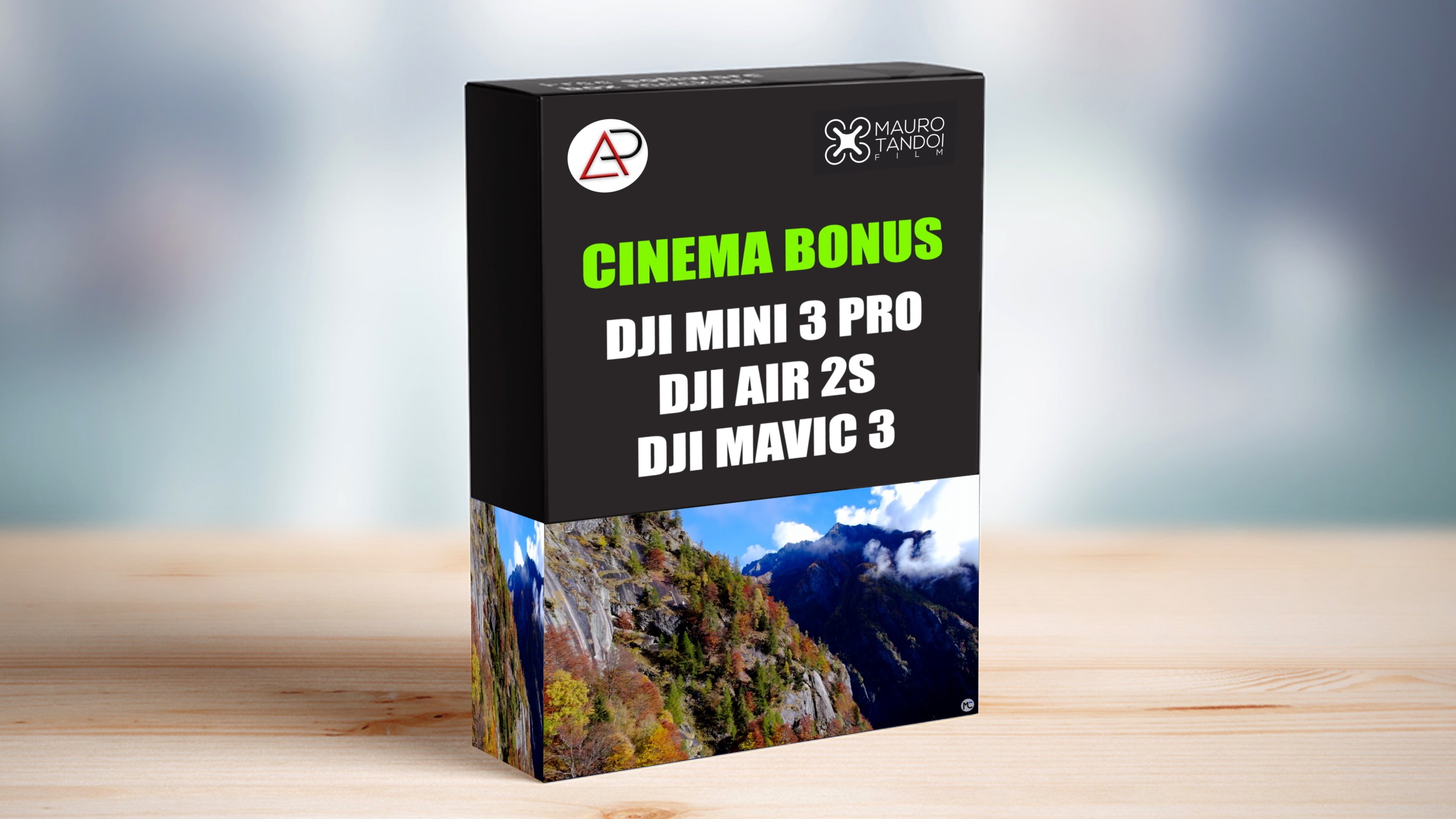 LUT CINEMA BONUS: DJI MINI 3 PRO, DJI AIR 2 S, DJI MAVIC 3