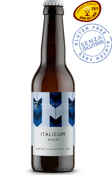 Italicum birra artigianale blond ale seza glutine per celiaci. acquista online birra o in Arcevia nelle Marche. Gluten Free
