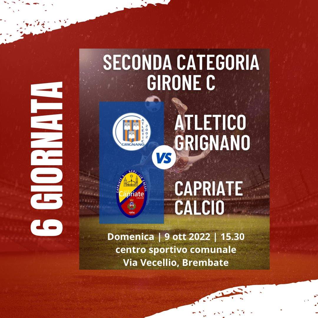 MATCH PREVIEW: GRIGNANO-CAPRIATE