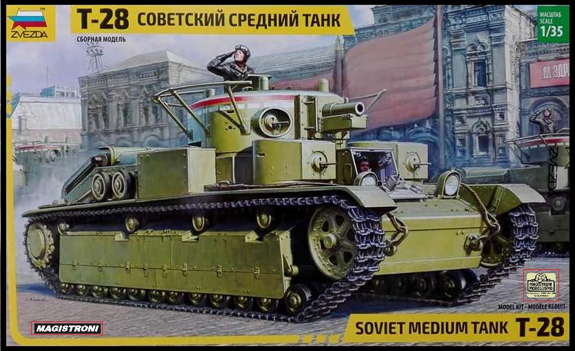 SOVIET MEDIUM TANK T-28