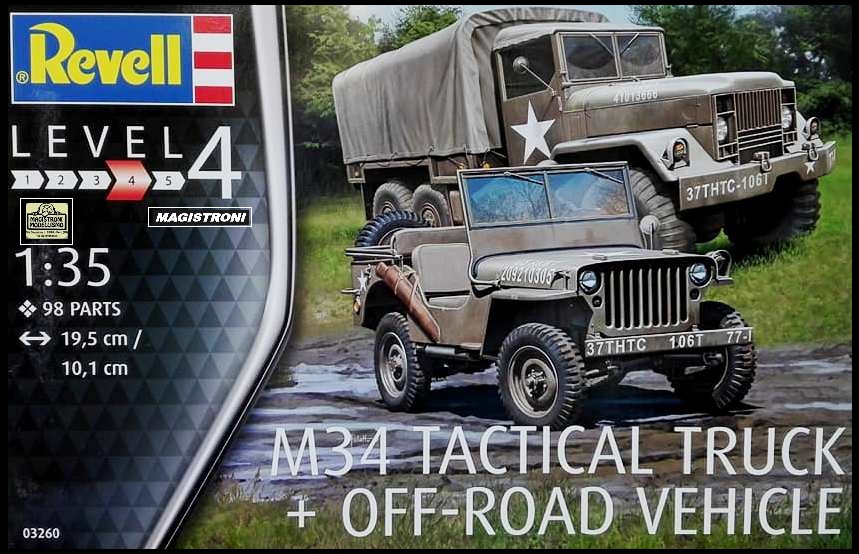 M34 TACTICAL TRUCK +OFF-ROAD VEIHCLE
