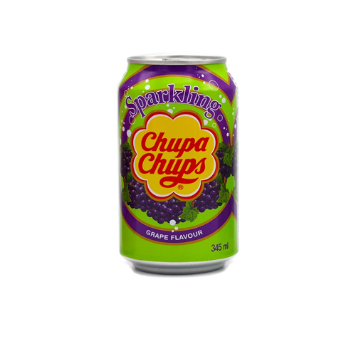 Chupa Chups sparkling cream soda al gusto uva 345ml