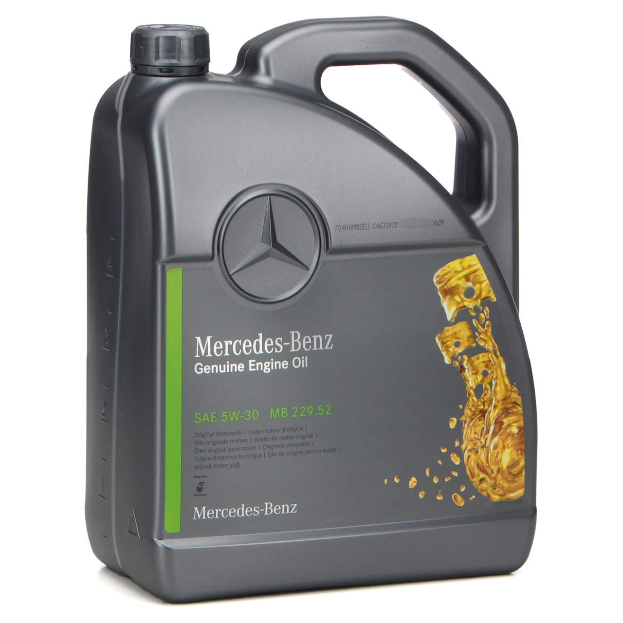 Olio motore 5w30 Mercedes Benz 229.52 MB (confezione da 5 litri)