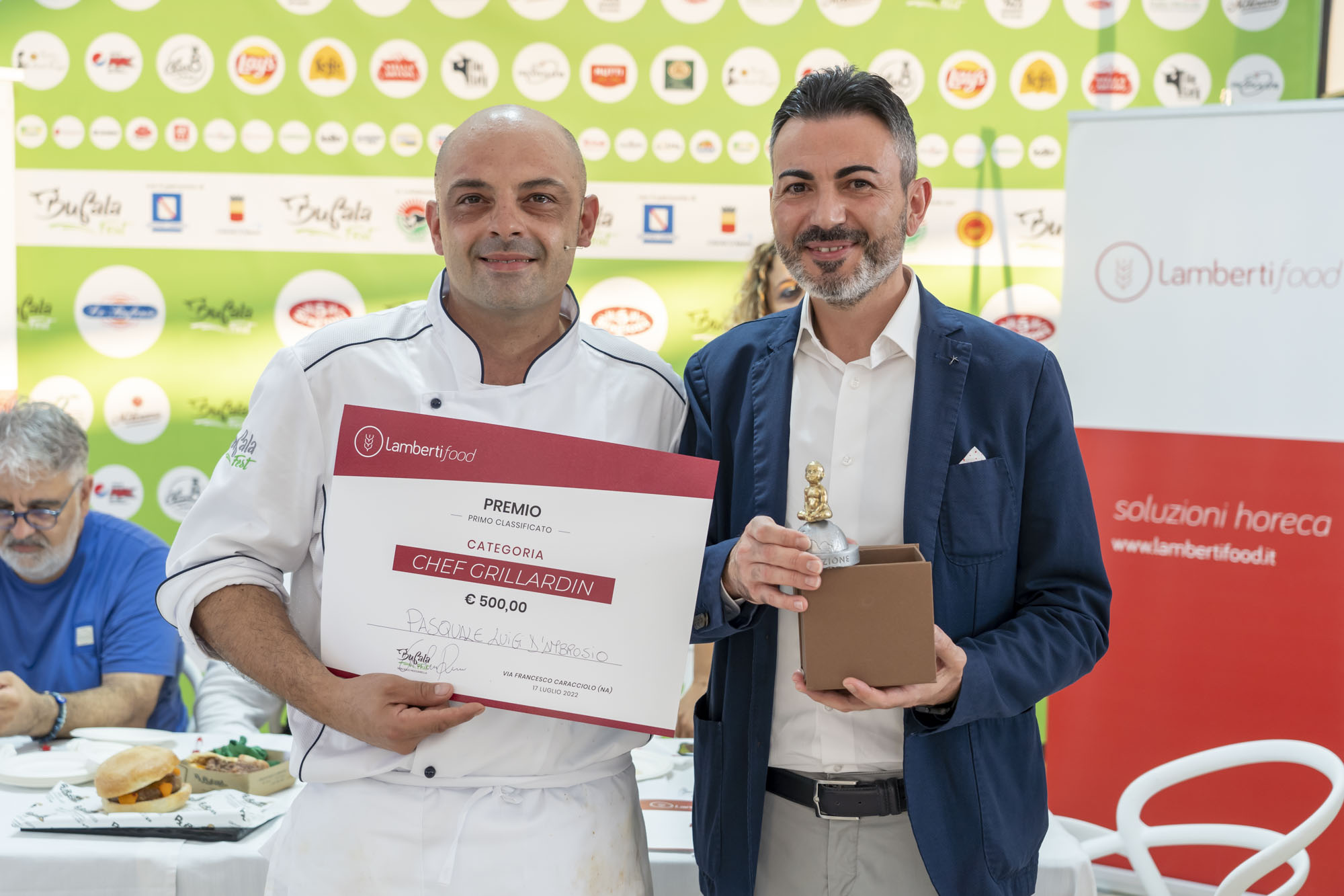 Pasquale Luigi DAmbrosio vincitore del Contest Chef Pub di Bufala Festjpg