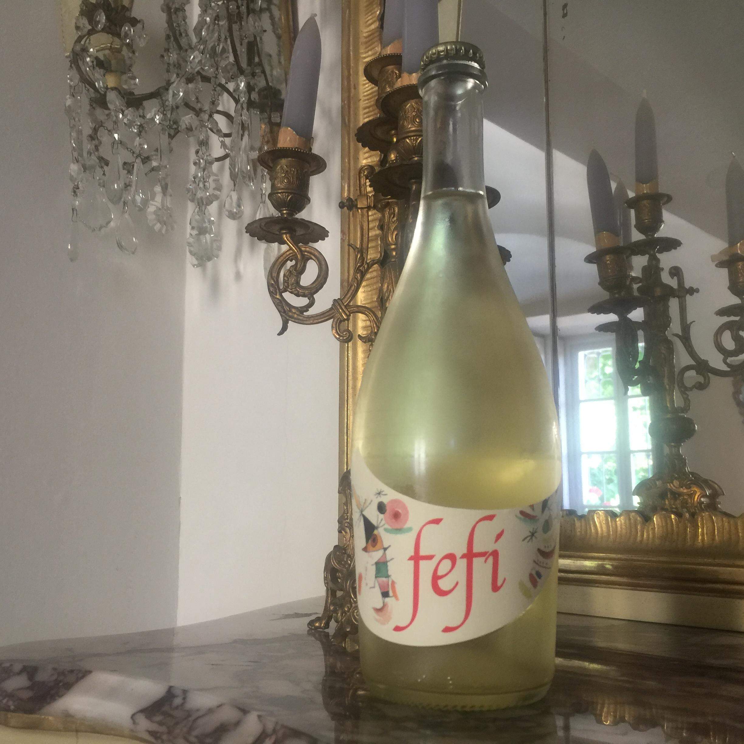Bottiglia da 0,75 lt   Fefì Bianco - vino frizzante "col fondo"
