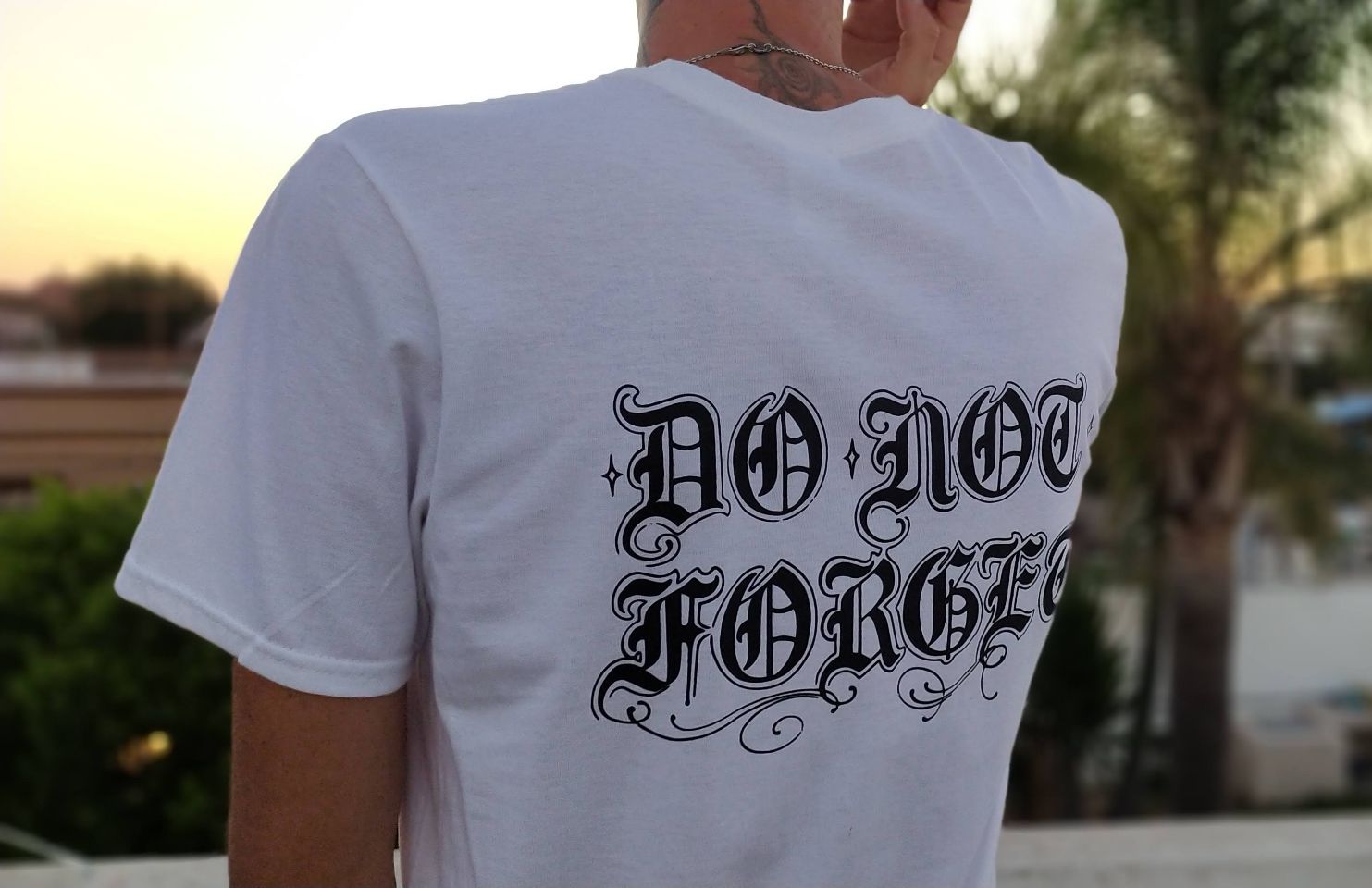 "DO NOT FORGET" LTD. COVID-19 ED. (white)