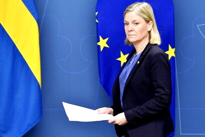 Svezia, Magdalena Andersson premier per un giorno