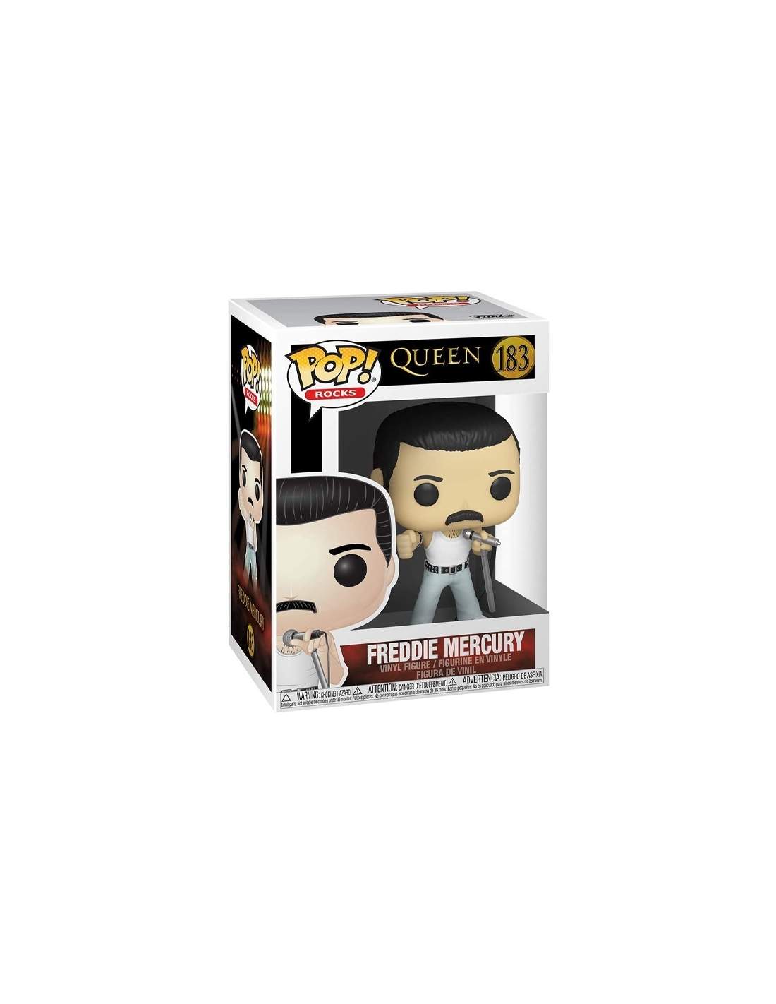 Queen POP! Rocks Vinyl Figure Freddie  Mercury