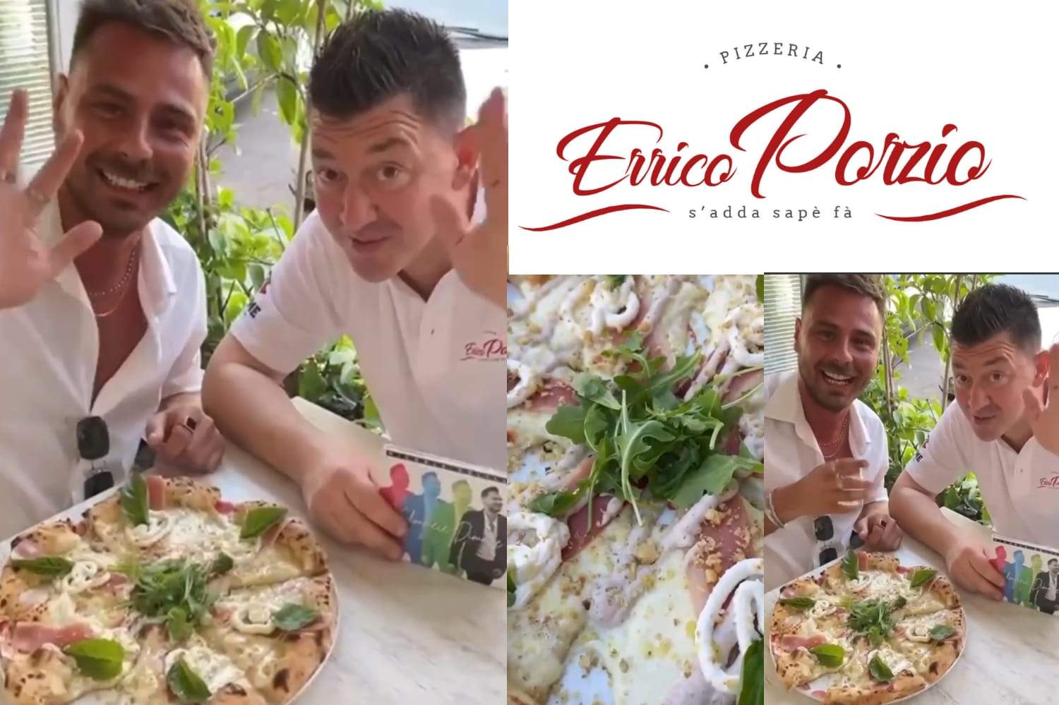 “Ma che vuò a me” la nuova Pizza di Errico Porzio ispirata alla canzone di Michele Selillo.