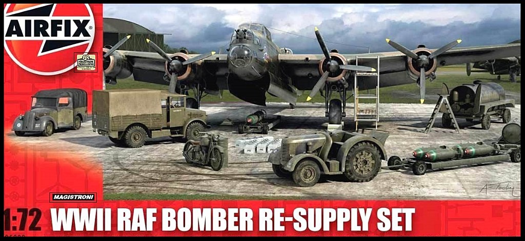 WWII RAF BOMBER RE-SUPPLY SET
