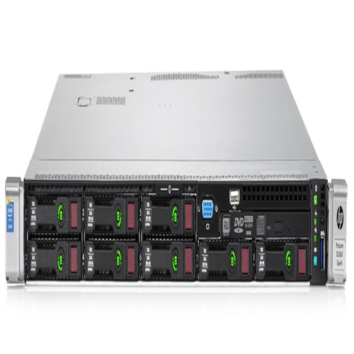 SERVER REF DELL R720 2XE5-2695 128G 2X3TB SAS H710 IDRAC 7 8X LFF