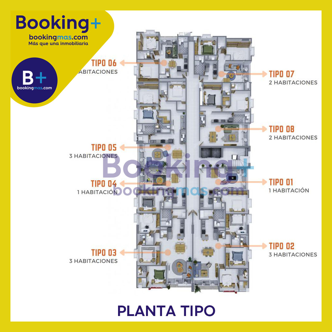 BMI 502/503 Apartamento en Venta, Nivel 5 Jana Massiel I - Bella Vista - Santo Domingo - RD
