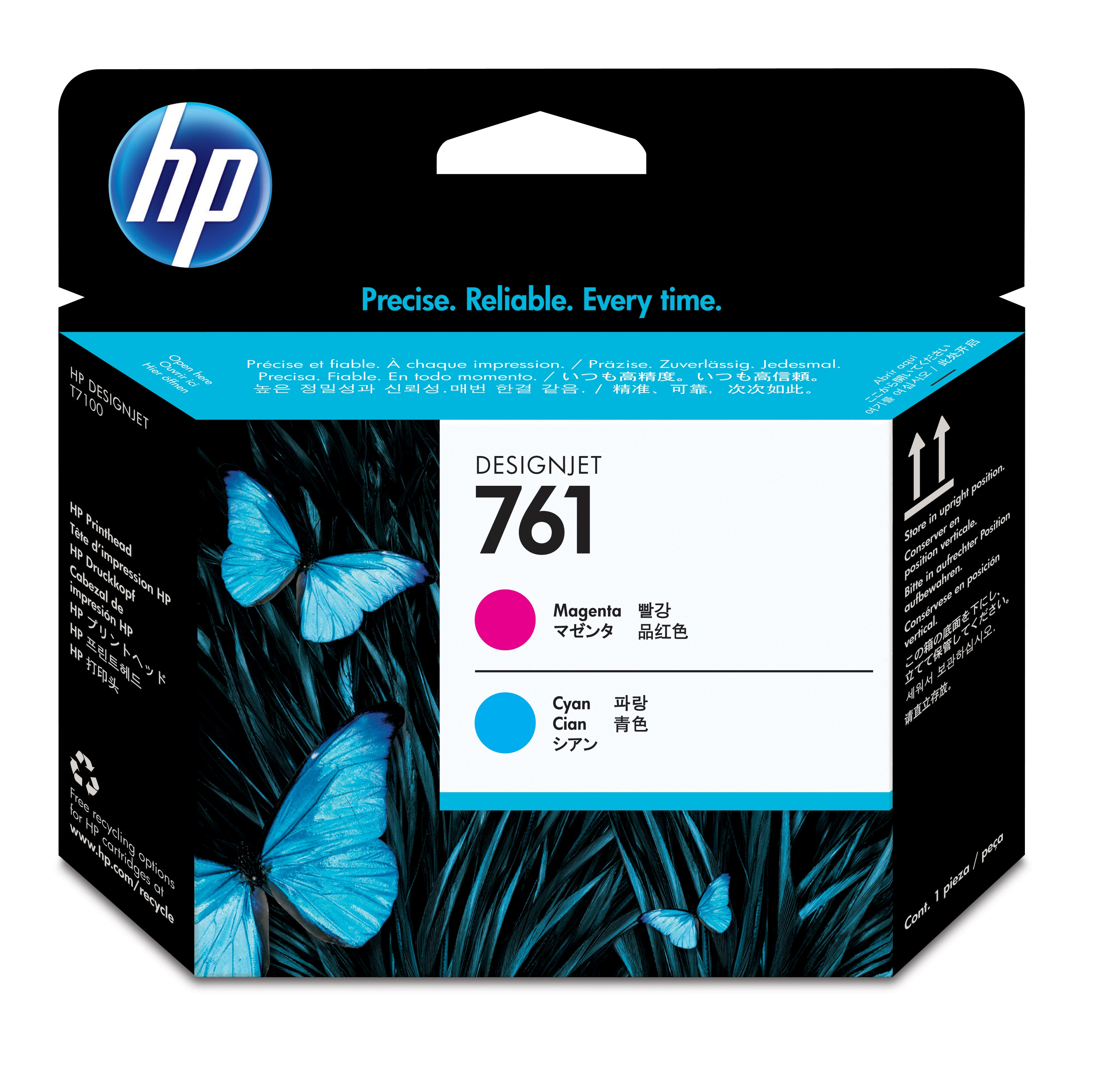 INK HP N761 MAGENTA CIANO