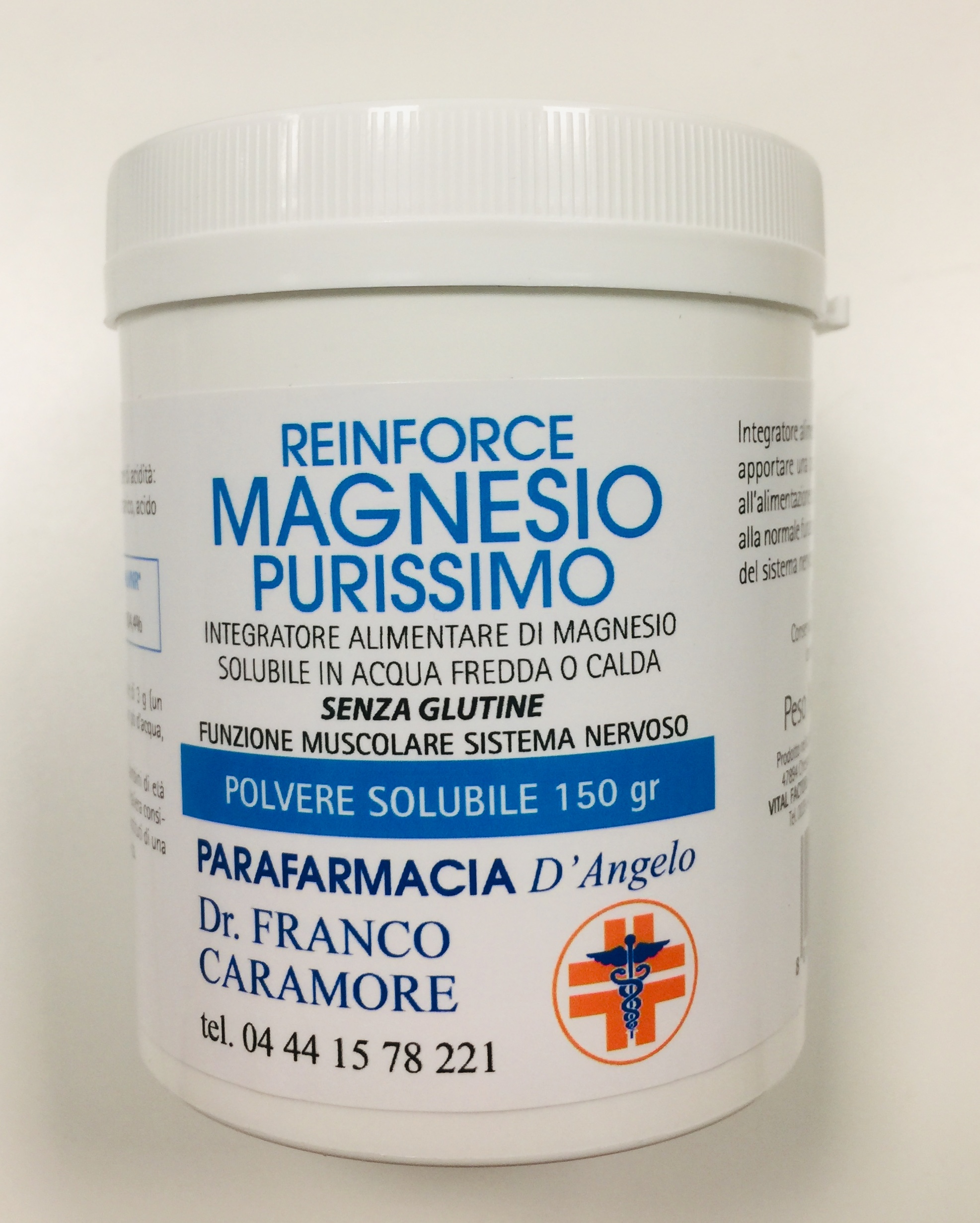 REINFORCE MAGNESIO PURISSIMO 150G