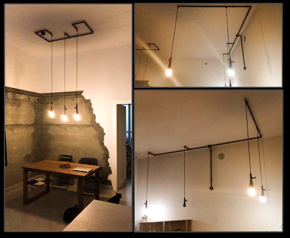 Lampade, lampadari moderni, design e complementi d'arredo. Ecodesign, riciclo creativo e upcycled