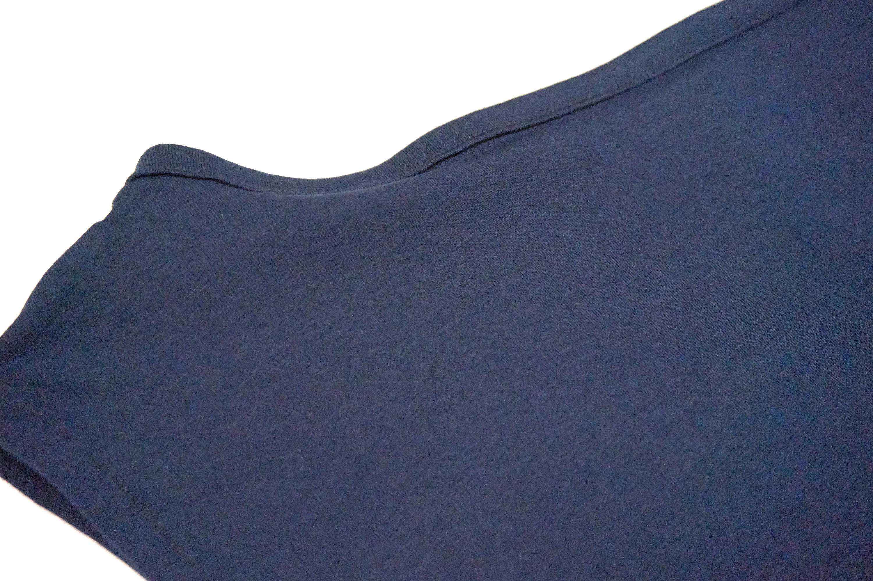 Maglietta in cotone biologico, colore blu
