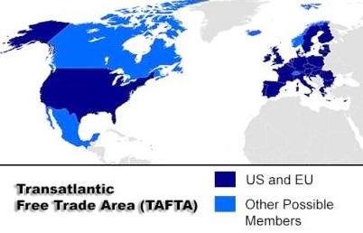 USA-UE, si negozia unica area di libero scambio