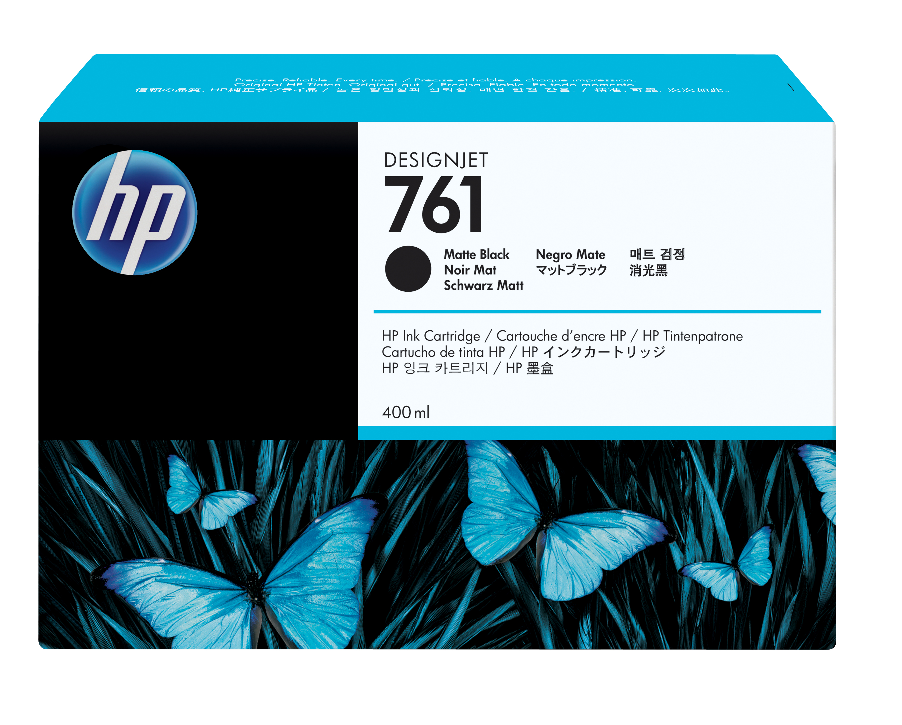 INK HP 761 NERO OPACO DJ T7100 400M L