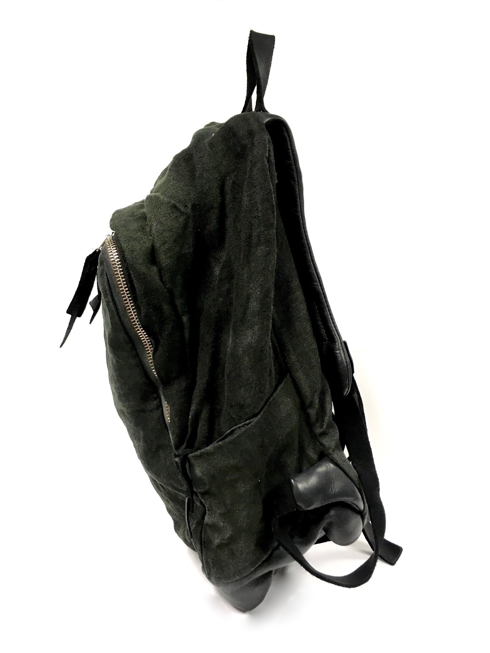 linen backpack