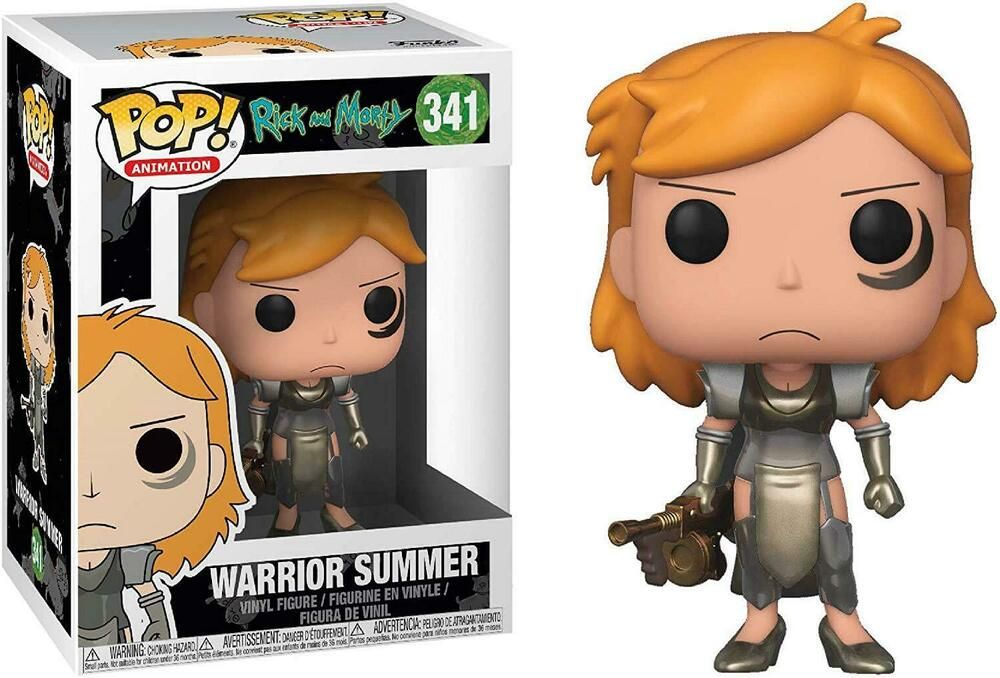 FUNKO POP WARRIOR SUMMER #341 RICK AND MORTY ANIMATION