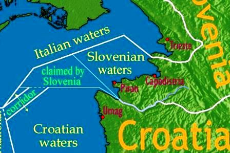 Pirano, la baia contesa tra Slovenia e Croazia