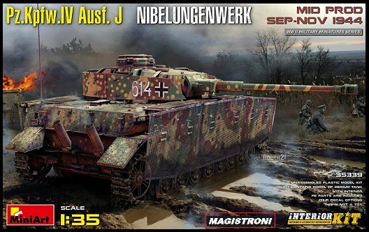 Pz.Kpfw.Ausf.J NIBELUNGENWERK MID Production 1944