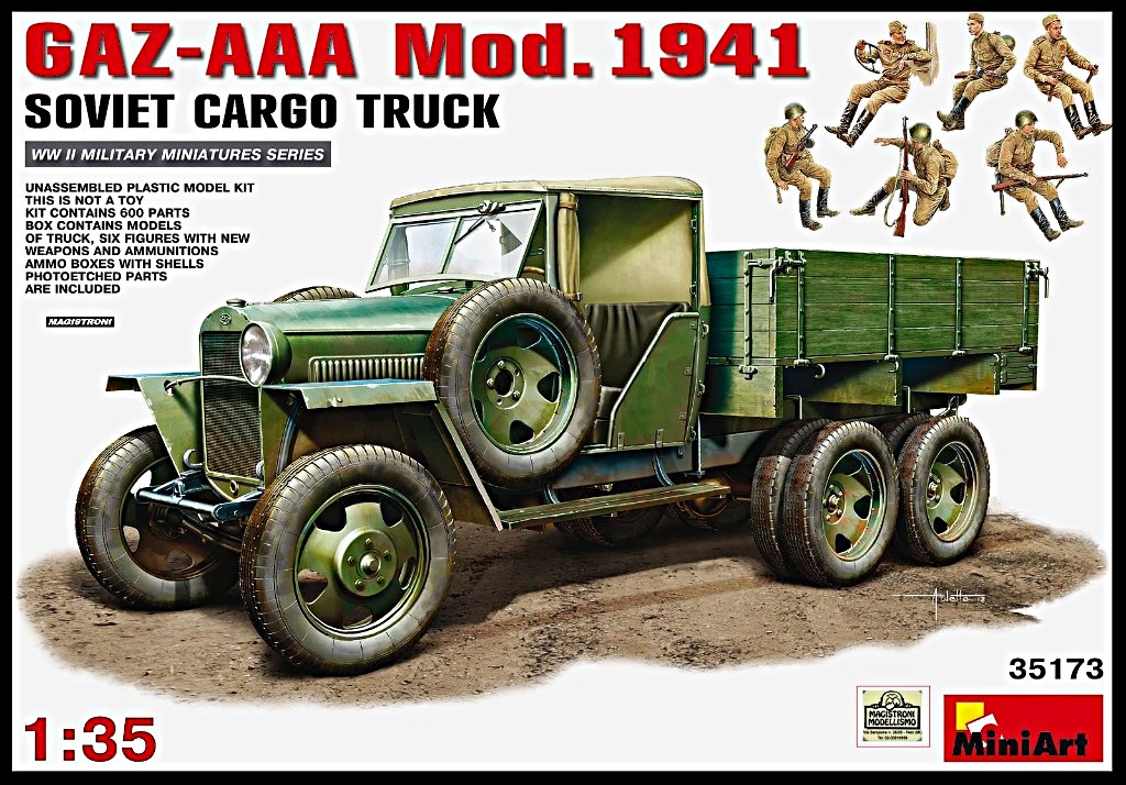 GAZ-AAA Mod.1941 CARGO TRUCK