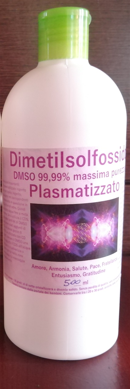 DMSO Dimetilsulfóxido 99,99% Ultra puro Plasmatizato 500 ml