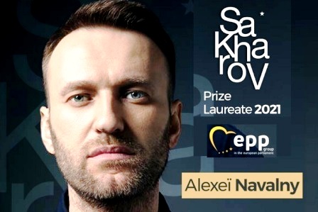 A Navalny il Premio Sakharov 2021