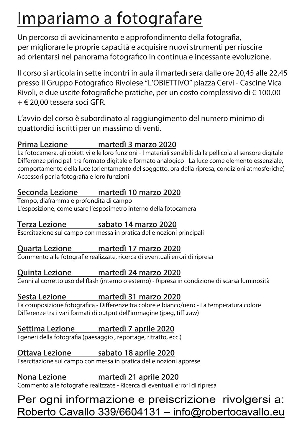 RIVOLI Locandina RETRO Corso Base Marzo 2020 A3 compjpg